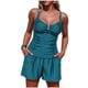 thumbnail image 2 of Traje de baño tankini de cintura alta con mangas abullonadas para mujer, conjunto de bikini negro, traje de baño con recortes, traje de baño de dos piezas para mujer, trajes de baño tankini para mujer, 2 of 7