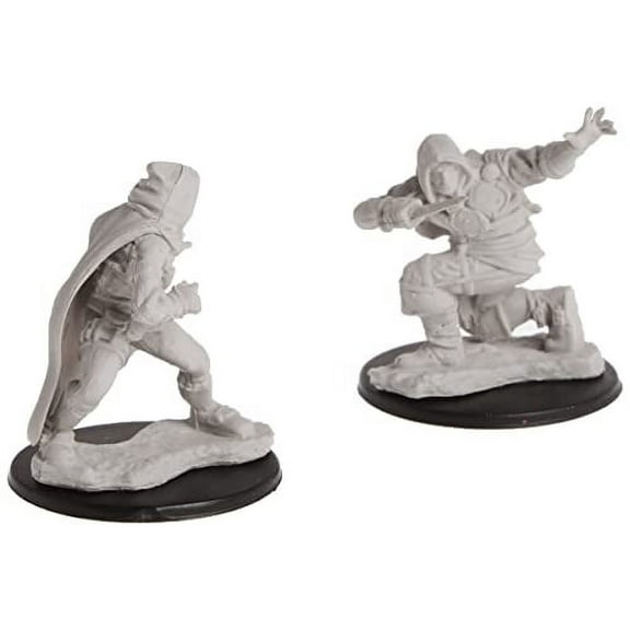 NECA Pathfinder Deep Cuts Unpainted Miniatures: Wave 1: Human Male Rogue
