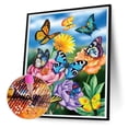 thumbnail image 2 of Diamond Drill Pansy 5D Kits de pintura DIY Full Round Wall Decor Art Craft (B5625) Hugtrwg Para estrenar, 2 of 9