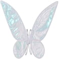 thumbnail image 1 of Fairy Wings Dress Up Sparkling Sheer Wings Butterfly Fairy Disfraz de Halloween Angel Wings para niños, niñas y mujeres oso de fresa Hogar, 1 of 5