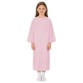 thumbnail image 2 of dPois Robe Confortable pour Enfants Unisexe, Robe de Patient, Robe d'Hôpital, Vêtement Doux et Adaptatif, Robes Postchirurgie de l'Épaule, Rose 16, 2 of 7