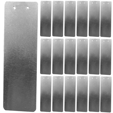 50Pcs Aluminum Plant Labels Metal Plant Tags Plant Markers Tree Tags Outdoor Garden Label