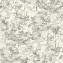 Chesapeake Thicket Charcoal Forest Wallpaper