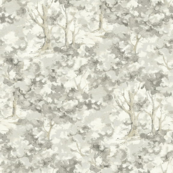 Chesapeake Thicket Charcoal Forest Wallpaper