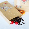 thumbnail image 3 of Farfi 12 / 24pcs bolsa de regalo multipropósito papel Kraft ecológico regalo de Navidad paquete de panadería del Festival, 3 of 5