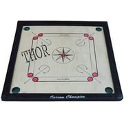 Classic Carrom Board Set with Coins and Striker Carrom Board International Carrom Federation