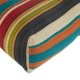 thumbnail image 4 of Greendale Home Fashions Sunset Stripe 51 x 18 in. Outdoor Reversible Tufted Bench Cushion, 4 of 9