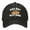 Black, variant on Womens Vintage Distressed Washed Baseball Cap Hot Dog Print Graphic Detail Funny Casual Daily Outdoor Playful Sunshade Baseball Cap