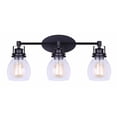 thumbnail image 2 of IVL705A03BK Canarm Inc Carson - 3 Light Bath Vanity-10.25 Inches Tall and 7.25 Inches Wide-Metal Finish, 2 of 3