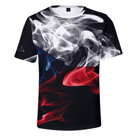 

MLFU Big & Tall Men Crewneck T-Shirts Fashion Shirt & Top for Men Plus Size