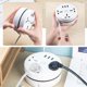 thumbnail image 1 of Adaptador de enchufe de viaje WJSXC, regleta universal con USB-C y 3 puertos USB, 3 tomas de CA, cable de extensión de 2 m, compacto para viajes, color blanco, 1 of 6