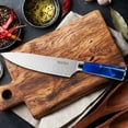 thumbnail image 2 of Yeeclot Chef Knife, 8 inch Japanese Knife, High Carbon Stainless Steel Sharp Knife, Professional Kitchen Knife, Chopping Knife, 2 of 7