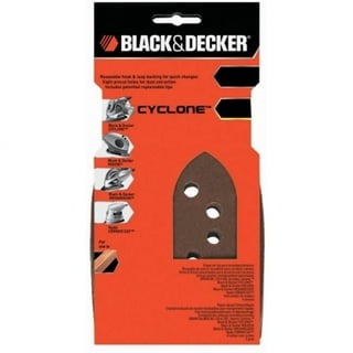 BLACK+DECKER BDAM080 80G Mouse Sandpaper, 5-Pack