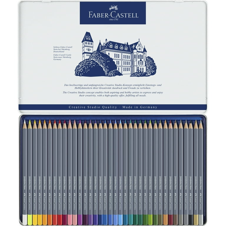 FABER CASTELL 12/18/30 color can be assembled water color drawing