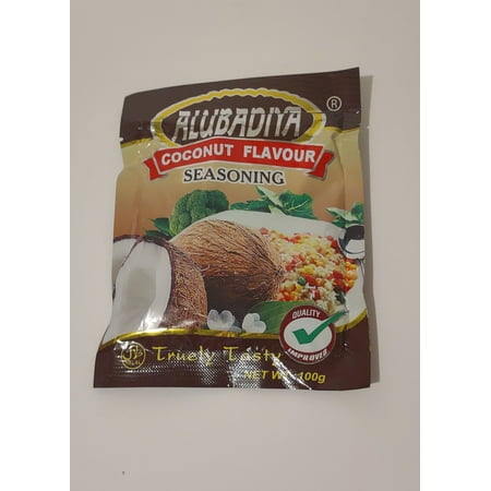 Alubadiya Coconut Flavor Seasoning - 100g x 2 (Pack of 2)