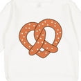 thumbnail image 3 of Inktastic Heart-shaped Pretzel Toddler Sweatshirt, 3 of 4