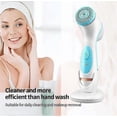 thumbnail image 3 of Facial Massager 3 In 1 Electric Facial Cleansing Brush Silicone Rotating Face Brush Cleaning, 3 of 3