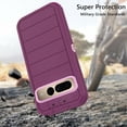 thumbnail image 4 of Asuwish Compatible with Google Pixel 7 Pro 5G Phone Case Hybrid Rugged Shockproof Hard Protective Drop Proof Full Body Heavy Duty Mobile Cell Cover for Pixel7Pro Pixel7 XL Seven 7Pro Women Men Purple, 4 of 7