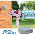 thumbnail image 4 of Retractable Clothesline Flexible Portable Heavy Duty 40 Feet Adjustable Heavy Duty Laundry Clothes Line for Wet or Dry Clothes Indoor or Outdoor Easy Installation Gray, 4 of 10