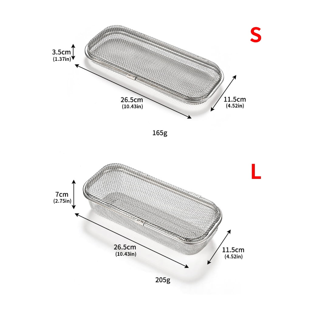 Multifuntional Dishwasher Basket Stainless Steel Texture for Home and Commercial