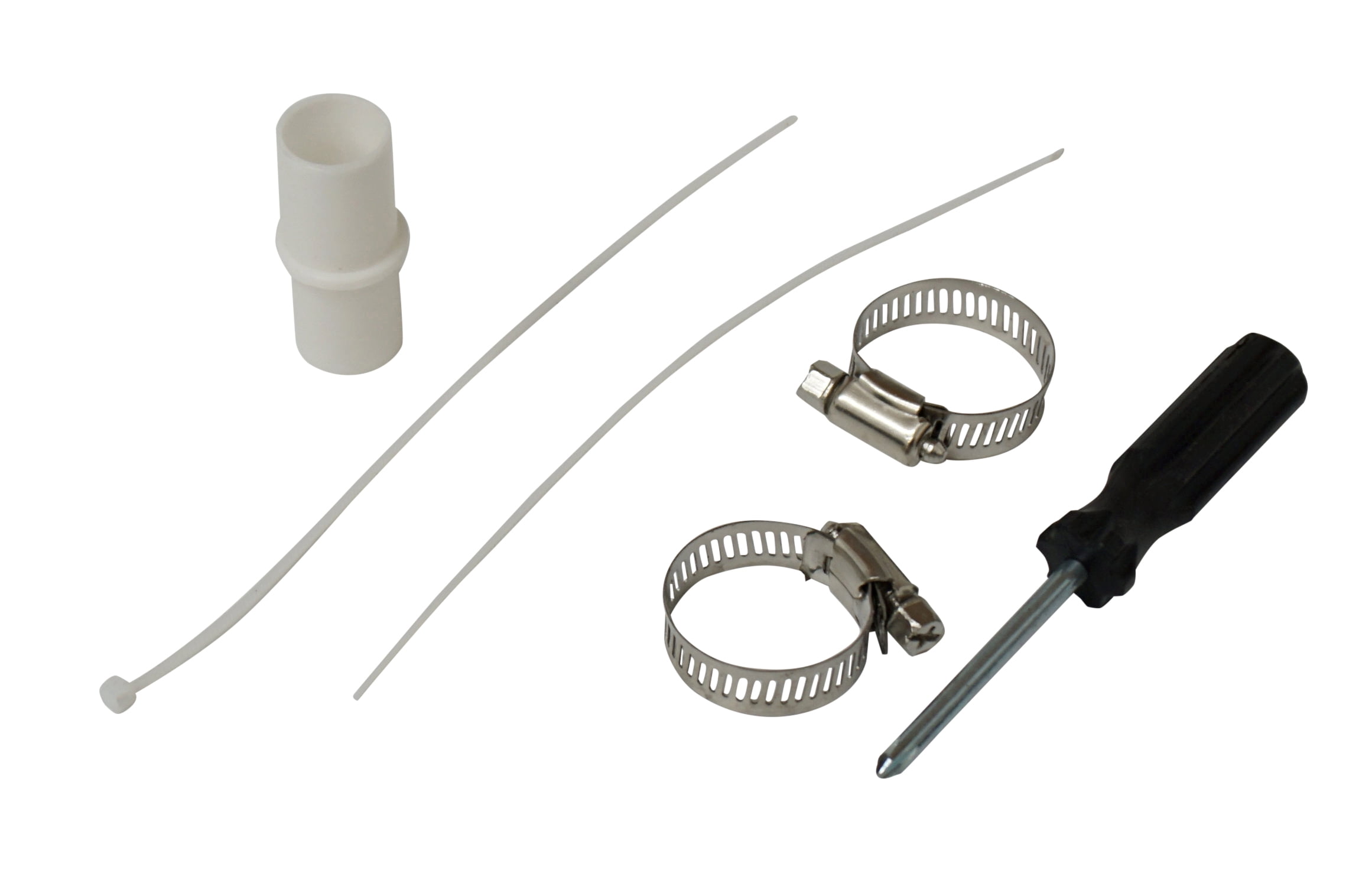 Universal Washing Machine Drain Hose Extension Kit, 10' Long, Flexible, SSD10