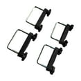 thumbnail image 1 of relayinert 4Pcs Generic U Roof Rack diameter 8 Luggage Inner Accessories Carrier Roof Rack cm Clamps Black Silver Inner diameter 6 cm, 1 of 6