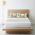 thumbnail image 6 of Yayeee Pillowcase Standard Size Set of 2 Satin Wrinkle Resistant Pillow Case, Beige Birds, 6 of 7