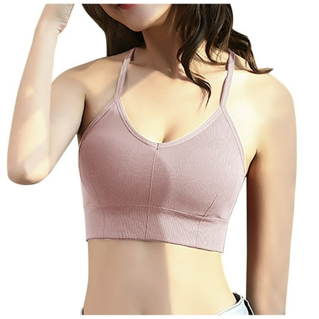 

IROINNID Women s Bras Bandeau Solid Beauty Back Sling Chest Pad Wrapped Chest Underwear