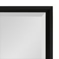 thumbnail image 4 of Kate and Laurel Calter Modern Decorative Framed Beveled Wall Mirror, 19.5x25.5 Black, 4 of 7