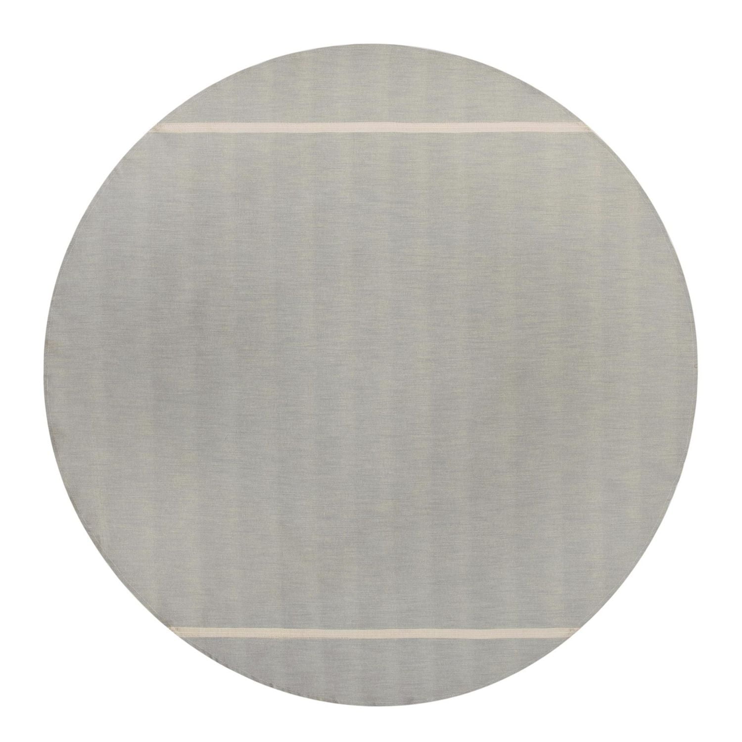 Better Homes & Gardens Grey Fringe Cotton Tablecloth 70" Round - 100% Cotton