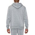 thumbnail image 4 of Victorious Men's Essential Fleece Pullover JK10 - Heather Grey -Medium, 4 of 5