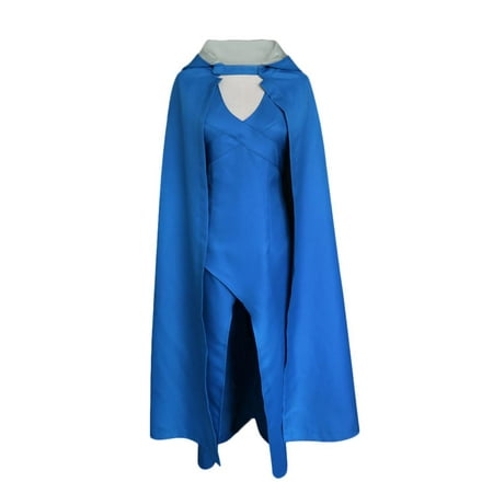 AUTCARIBLE Cosplay Animation with Cap Cloak Halloween Costume for Game of Thrones A Song of Ice and