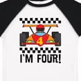 thumbnail image 4 of Inktastic 4th Birthday Racing Car 4 Year Old Boys Toddler T-Shirt, 4 of 5