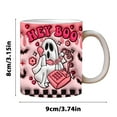 thumbnail image 3 of Matoen Halloween Mug Pumpkin Spooky Coffee Mug Orange Black Ceramic Drinking Mugs for Halloween Party Supplies Table Centerpieces, 3 of 5
