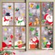 thumbnail image 1 of XWSHYW Decoraciones para El Hogar Decoración Navideña Árbol de Navidad Muñeco de Nieve Anciano Pegatina de Copo de Nieve Combinación Decoraciones Navideñas Familiares, 1 of 6