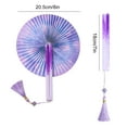 thumbnail image 5 of Magnetic Suction Folding Fan | Ancient Style | Children's Dance Hanfu Fan | 18CM/36CM | Lightweight Polyester | Easy Open Design | DIY Crafts & Photography Prop | Elegant Gift Option, 5 of 5
