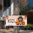 thumbnail image 3 of Happy Thanksgiving Havanese Welcome Thankful Fall Autumn Pumpkin Landscape Wood Sign Havanese Dog Lover Gifts Idea Hanging Wall Home Decor - 02021, 3 of 5