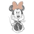 thumbnail image 2 of Men's Minnie Mouse Cute Signature Sketch Graphic T-Shirt, 2 of 5