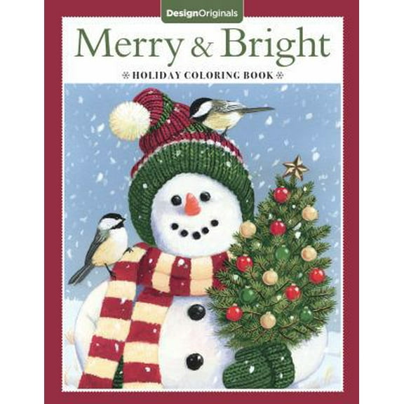 Pre-Owned Merry & Bright Holiday Coloring Book (Paperback) 1497202876 9781497202870