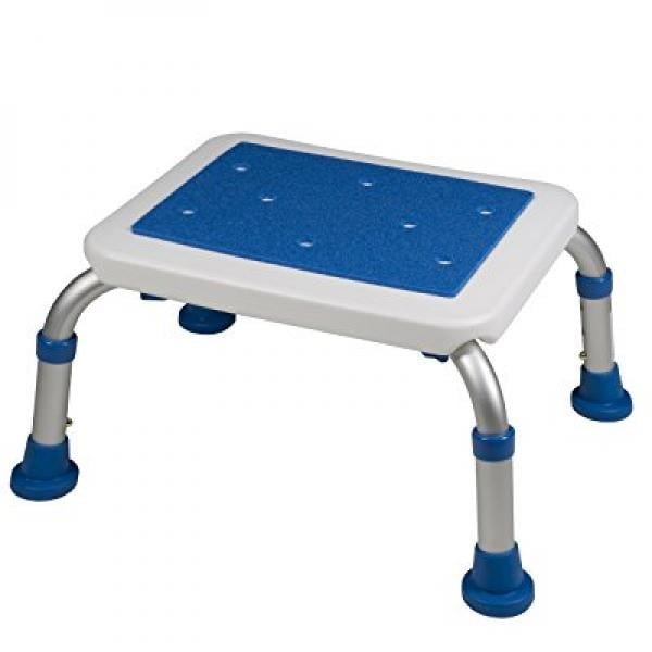 Adjustable Non-Slip Bath Safety Step Stool by
