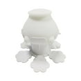 thumbnail image 2 of Cuenco de leche para mascotas jinwen comedero para cachorros silicona antiasfixia Base Plegable Blanca, 2 of 8