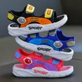 thumbnail image 2 of Sandalias para niños, zapatos de playa de fondo suave, calzado para niños pequeños, novedad de verano, calzado de moda para niños pequeños, medianos y grandes, 2 of 5