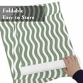 thumbnail image 6 of Sage Green Water Ripple Placemats Set of 6,Wipeable Washable Table Mats for Dining Tables, Abstract Modern Striped Place Mats for Kitchen Event Party Tabletop Decor, 6 of 9