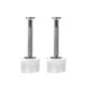thumbnail image 4 of Toilet Seat Fittings,universal Toilet Seats Screws And Bolts Toilet Seat Hinges Bolt Nut Expanding Rubber Top Nuts Screws Toilet Seat Fixing Kit, 4 of 5