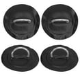 thumbnail image 4 of Peahefy Inflatable Boat D‑Ring Buckle, Sturdy Soft Rubber Core Inflatable Boat D‑Ring Pad For PVC Inflatable Boat Raft, Dinghy, Kayak, Canoe, Surfboard, 4 of 8