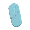 thumbnail image 2 of Tapete de silicona con orificio para colgar, bolsa de tapete con soporte resistente al calor de silicona, tapete portátil de viaje para herramientas azul, 2 of 8