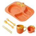 thumbnail image 2 of YAOMOBB Child-friendly Cutlery Set Confidence Building Childrens Tableware Set 4Pcs/6Pcs Creative Strawberry Design Cutlery Set for Baby Mealtime Learning, 2 of 6