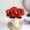 E, variant on Set of 5 Artificial Hydrangea Peony Berry Bouquets for Wedding and Home Decor