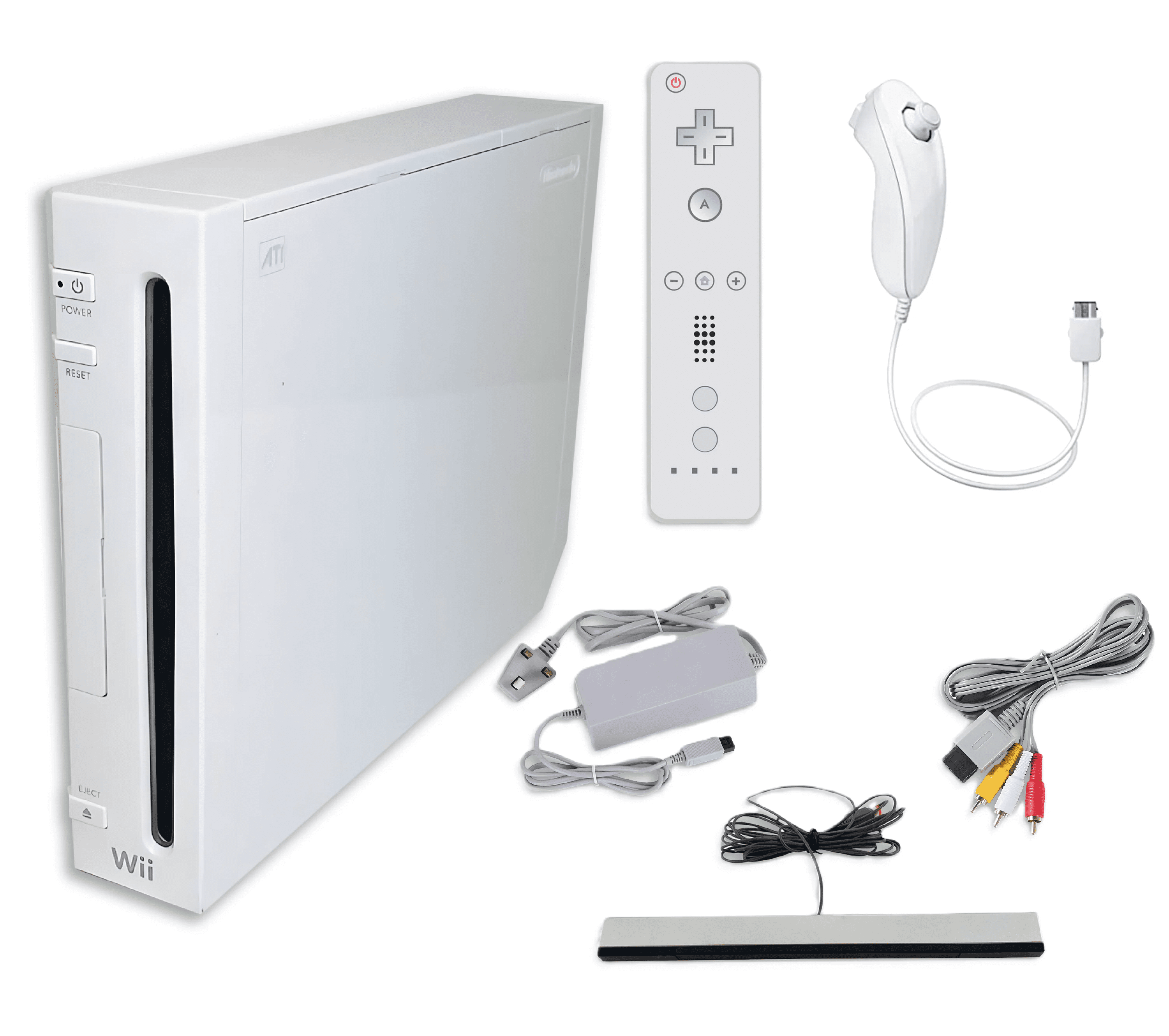 Restored Nintendo Wii Console Wii Game System White (Refurbished)