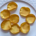 thumbnail image 2 of Injueey 200 piezas elegantes pétalos de flores artificiales para suministros de boda-fáciles de limpiar y duraderos Artesanía B29Amarillo hoja de arce, 2 of 6